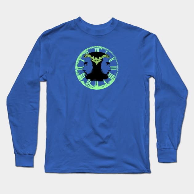 Janus I Long Sleeve T-Shirt by mellamomateo